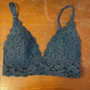 Nursing Lace Bralette in Teal